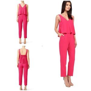 Trina Turk Pink Oceanside Jumpsuit